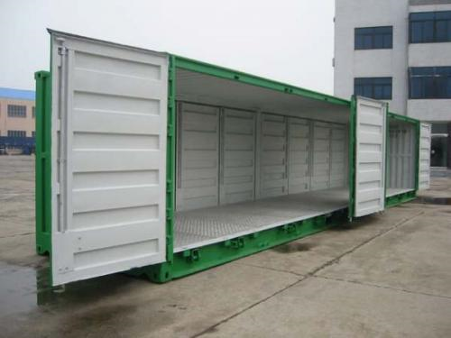 Container 0pen side 45 feet  4 bộ cửa